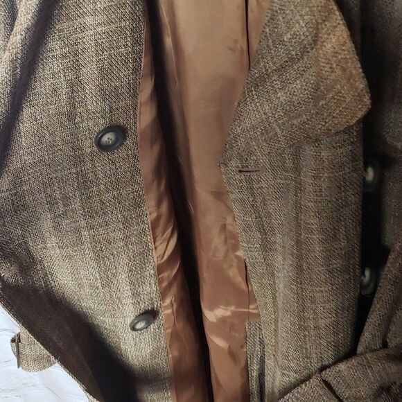 Plaid Long Jacket   - Picture 8 of 9